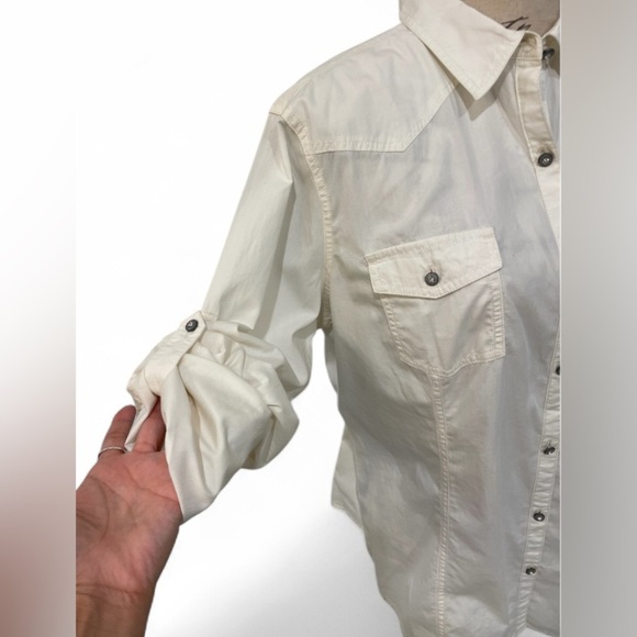 Harley-Davidson Women’s NWOT Embroidered Western Button-Down Shirt XL - Picture 5 of 8